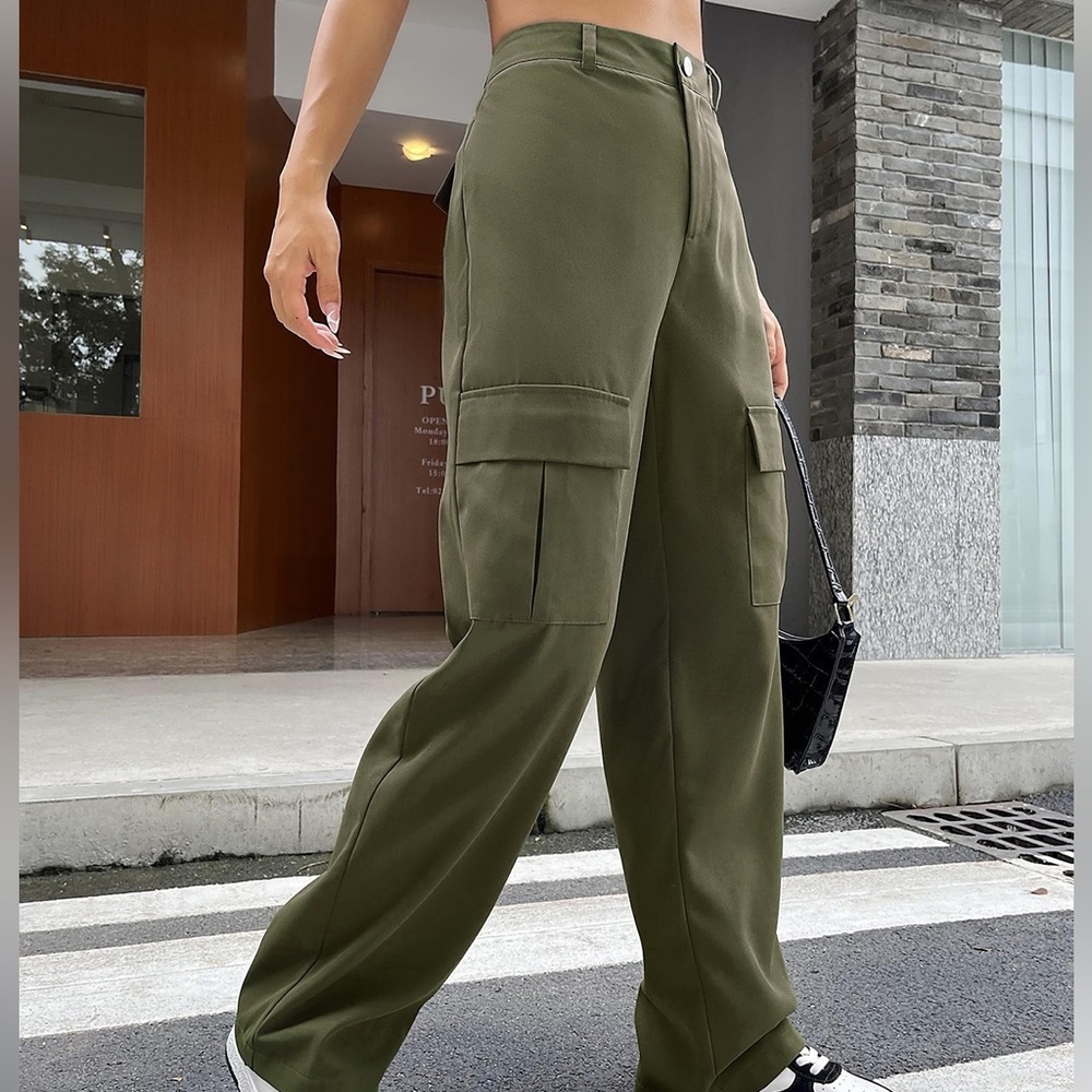 Green pants